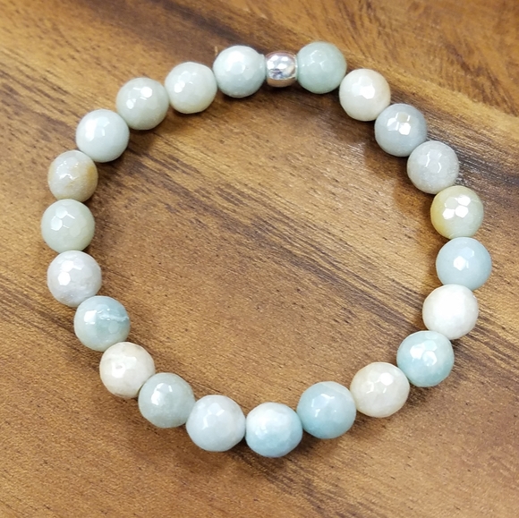 SOLD Amazonite Beads Bracelet - Picture 2 of 15